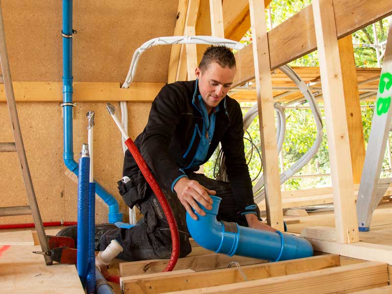 Waterleidingen aanleggen