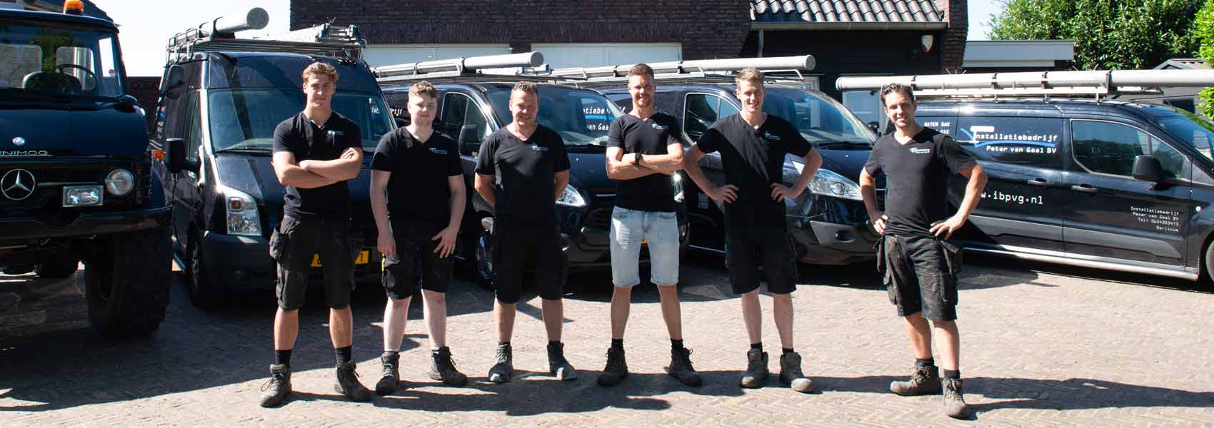 team-2023-IBPVG werknemers installatiebedrijf Peter van Gaal Berlicum
